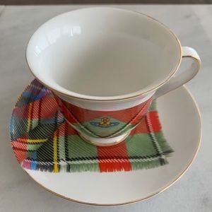 Rare and collectible Vivienne Westwood tea cup and saucer VIP Gift Souvenir